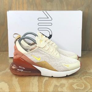 NEW Nike Air Max 270 Light Cream / Terra Blush